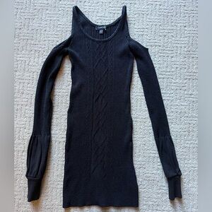 (SOLD) bebe Open Shoulder Bandage Dress (S)